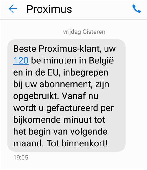 Sms Van Proximus Proximus Forum