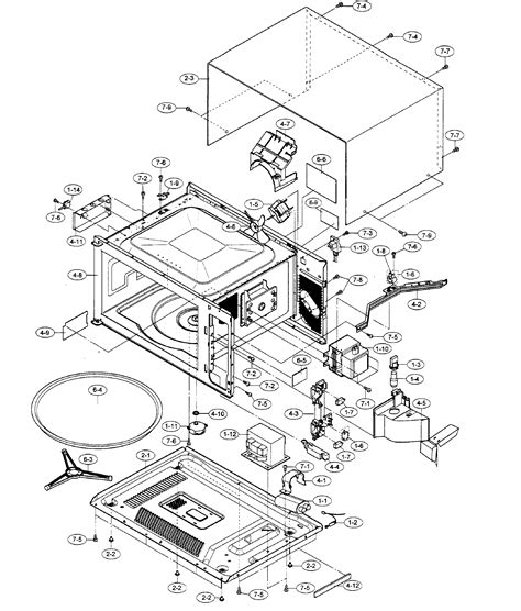 Dacor DMT2420S Microwave Waveguide Cover