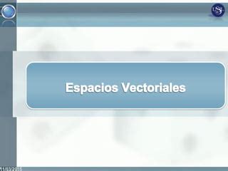 S Espacios Vect Transf Lineales Ppt