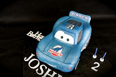 Lightning Mcqueen Dinoco Dream - CakeCentral.com