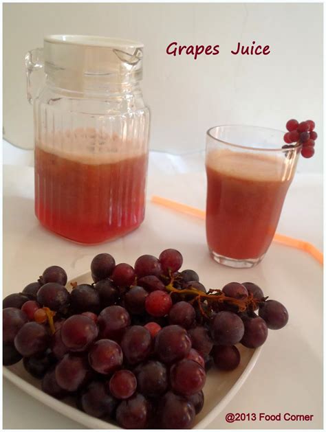 Grape Juice | Juice Recipe | Healthy Juice Recipe ~ Kiran's Food corner