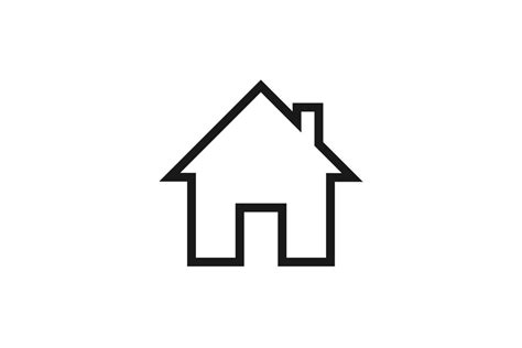 Black home icon vector illustration. Address house symbol vector with ...