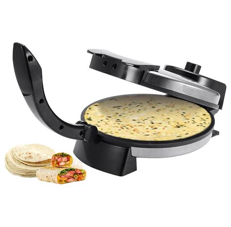 Electric Tortilla Maker Inch Stainless Steel Non Stick Electric