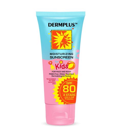 Dermplus Kids Sunblock Spf80 100ml Rose Pharmacy Medicine Delivery