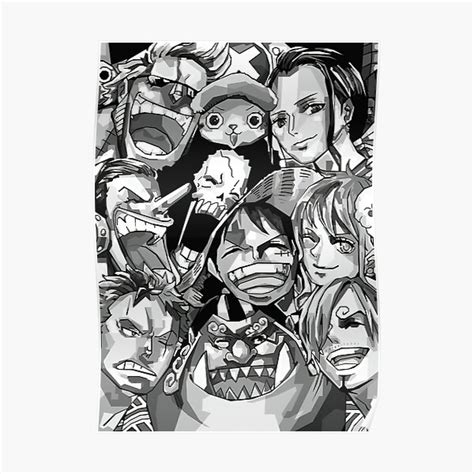 Straw Hat Pirates Poster For Sale By Glennroyer36 Redbubble