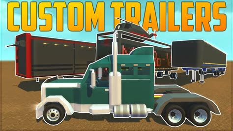 These Trucks And Trailers Are Epic Scrap Mechanic Creations