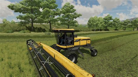 FS22 TVTOF Organic Farmer 6 Swathing Grass Silage Hay Bales