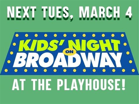 Westport Country Playhouse Presents Kids Night Westport Ct Patch