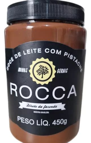 Doce De Leite Pistache Rocca G Mercadolivre