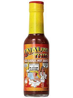 ANALize This XXX Garlic Hot Sauce Oz