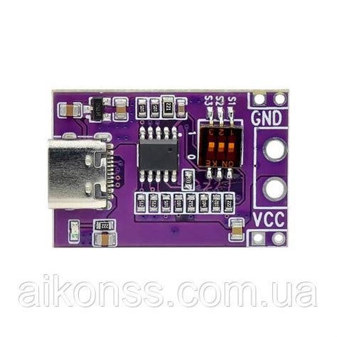 Тригер-модуль живлення з перемиканням Type-C PD3/QC/AFC у 20 V 15 V 12 ...