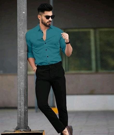 Plain Formal Shirt Trouser Combo For Men Evilato