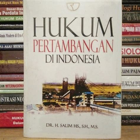 Jual Hukum Pertambangan Di Indonesia Kab Sleman Toko Buku Kita