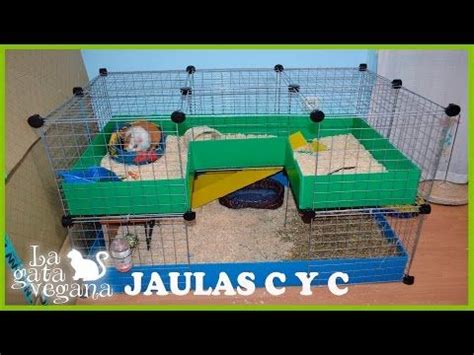 COMO HACER UNA JAULA C Y C PARA COBAYAS CONEJOS CHINCHILLAS CUYOS