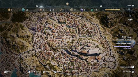 Assassin's Creed Odyssey Map (All regions discovered) : r/assassinscreed