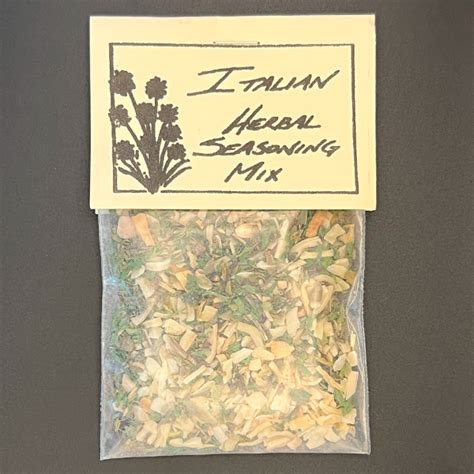 Italian Herbal Seasoning Mix Northeast Corner Herbs