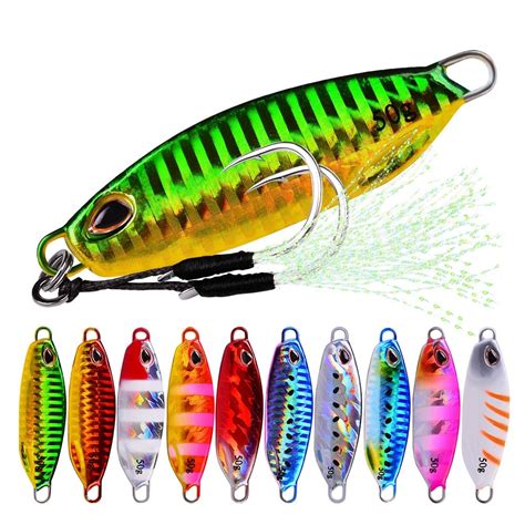 Metal Jig Fishing Lure Weights G G Trolling Hard Bait Bass Fishing