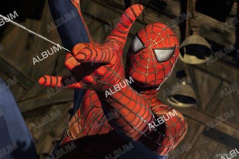 TOBEY MAGUIRE In SPIDER MAN 2 2004 Directed By SAM RAIMI Copyright