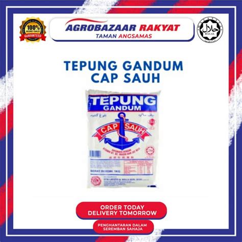 Tepung Gandum Cap Sauh Kg Shopee Malaysia