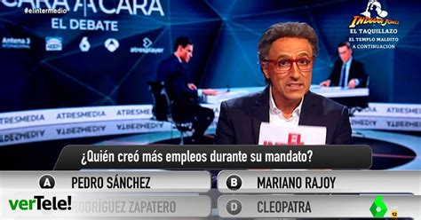 Vídeo El Intermedio Sí Hizo Fact Checking Del Debate Entre Sánchez