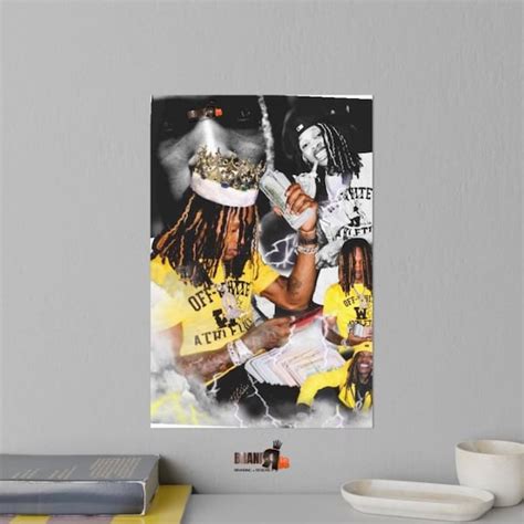 King Von Poster Etsy