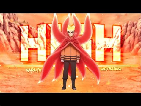 Naruto Sad Badass High Edit Amv Xenoz Remake K Youtube