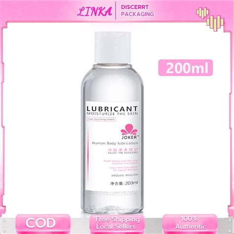 Joker 200ml Smooth Water Based Lubricant For Anal And Vaginal Lube Adult Toy Shopee Philippines
