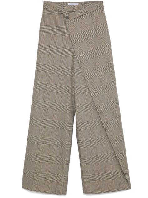 Giuseppe Di Morabito Layered Detail Trousers Neutrals FARFETCH