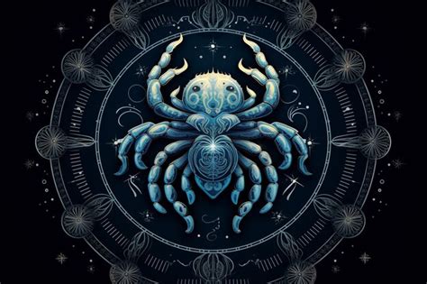 Premium Ai Image Scorpio Zodiac Sign Generative Ai