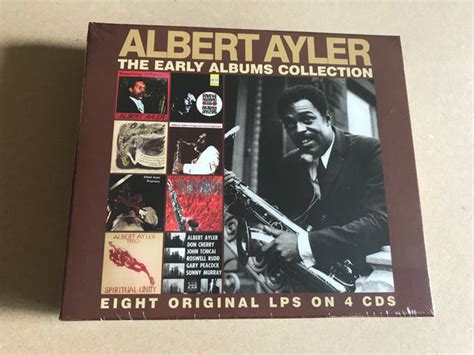 The Early Albums Collection 4cd By Albert Ayler Compact Disc 4 Cd