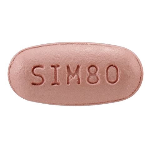 Auro Simvastatin 80mg Tab 100 Btl Auro Pharma Canada