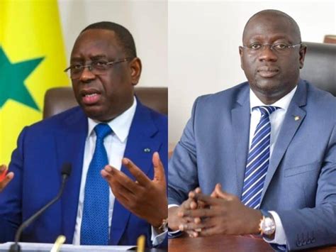 Pr Sidentielle Birame Faye Macky Sall Est Notre Candidat