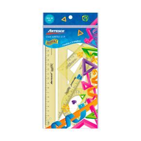 Artesco Estuche Geom Trico Irrompible Cm A S