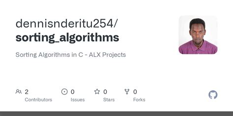 Github Dennisnderitu Sorting Algorithms Sorting Algorithms In C