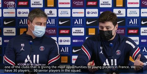 Conf De Presse Pros Pochettino Nous Sommes Contents De L