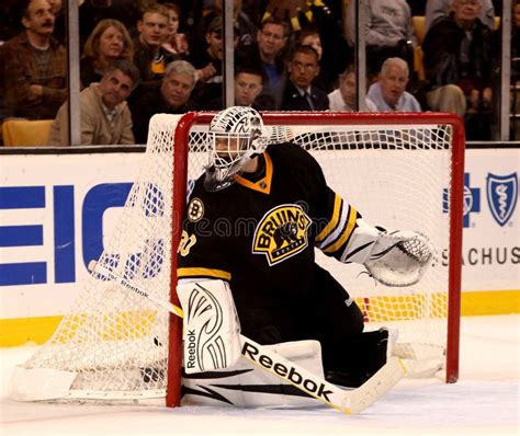 Tim Thomas Boston Bruins editorial stock image. Image of pants - 23548624