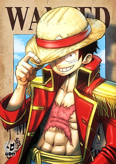 Luffy Wanted By Borudbrian On Deviantart