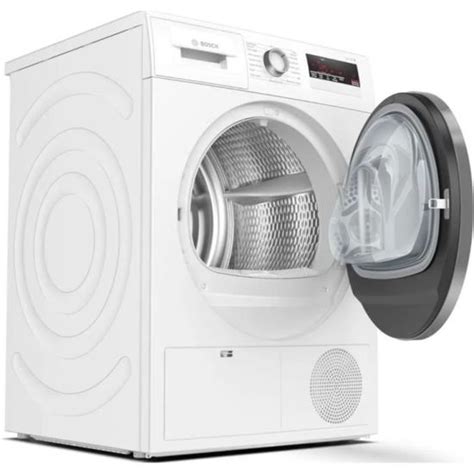 Sèche Linge à Condensation 8 Kg Bosch Wtn85v08ff Cdiscount Electroménager