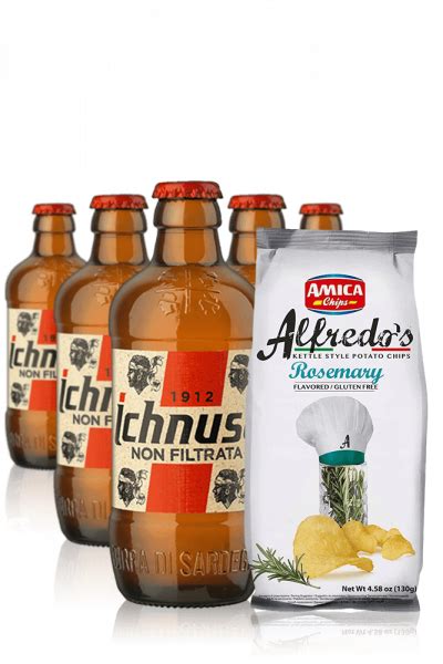 Ichnusa Non Filtrata Da X Cl Amica Chips Pepper Lime Alfredo S