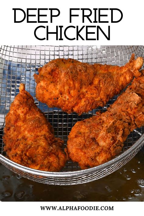 Crispy Fried Chicken Breast Alphafoodie