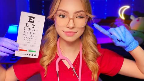 Asmr Nurse Exam But You Can Close Your Eyes 👀 Medical Cranial Nerve