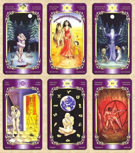 De La Sensualidad Wicca Tarot Libro Cartas Arcana Caeli Arcanacaeli