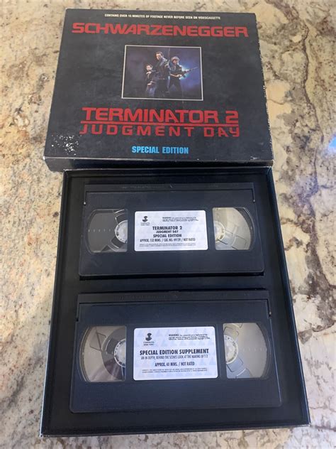 Mavin Terminator 2 Judgment Day Special Edition 2 Vhs Tape Box Set