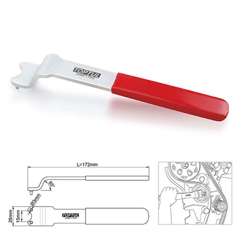 Timing Belt Tensioner Adjustment Tool TOPTUL The Mark Of Professional