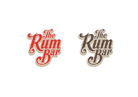 The Rum Bar Branding Identity Behance