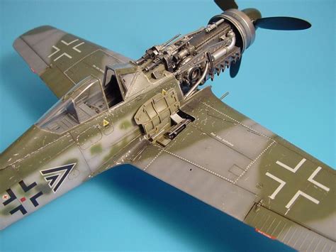 Focke Wulf Fw D Gun Bay Hasegawa Aires