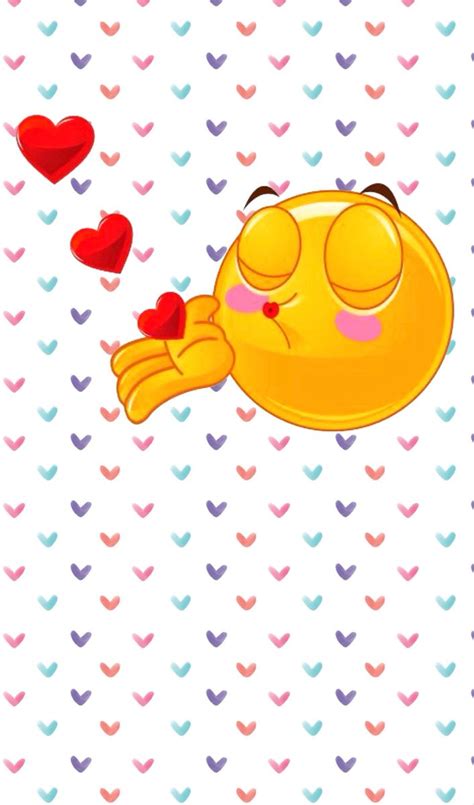 Blowing You Kisses By Didulidu Funny Emoji Emoticon Stickers Emoji