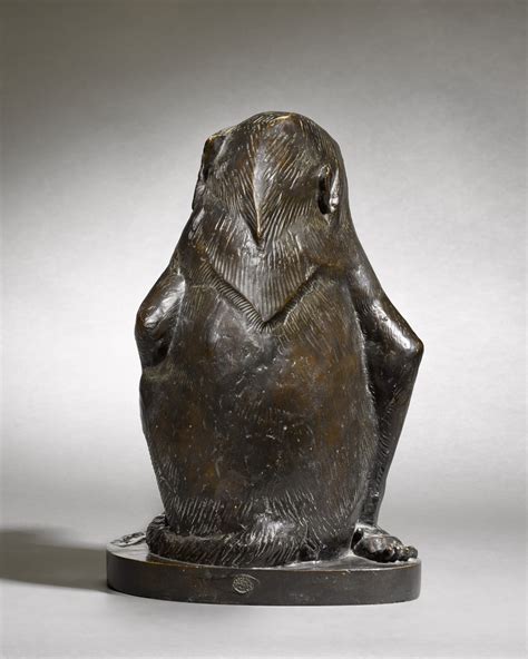 Seated Baboon Sladmore Life In Bronze Sotheby S