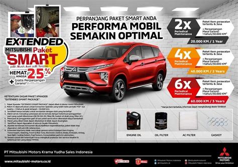 Mitsubishi Perpanjang Paket Perawatan Smart Untuk Xpander