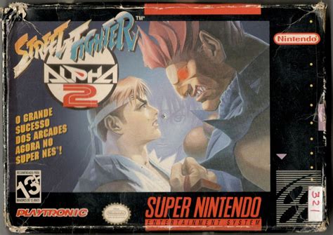 Street Fighter Alpha Snes Box Cover Art Mobygames